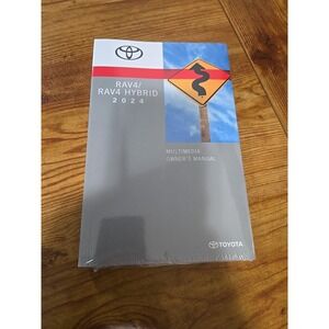 2024 Toyota Rav4 / Rav4 Hybrid Navigation Multimedia‎ System Owners Manual NEW